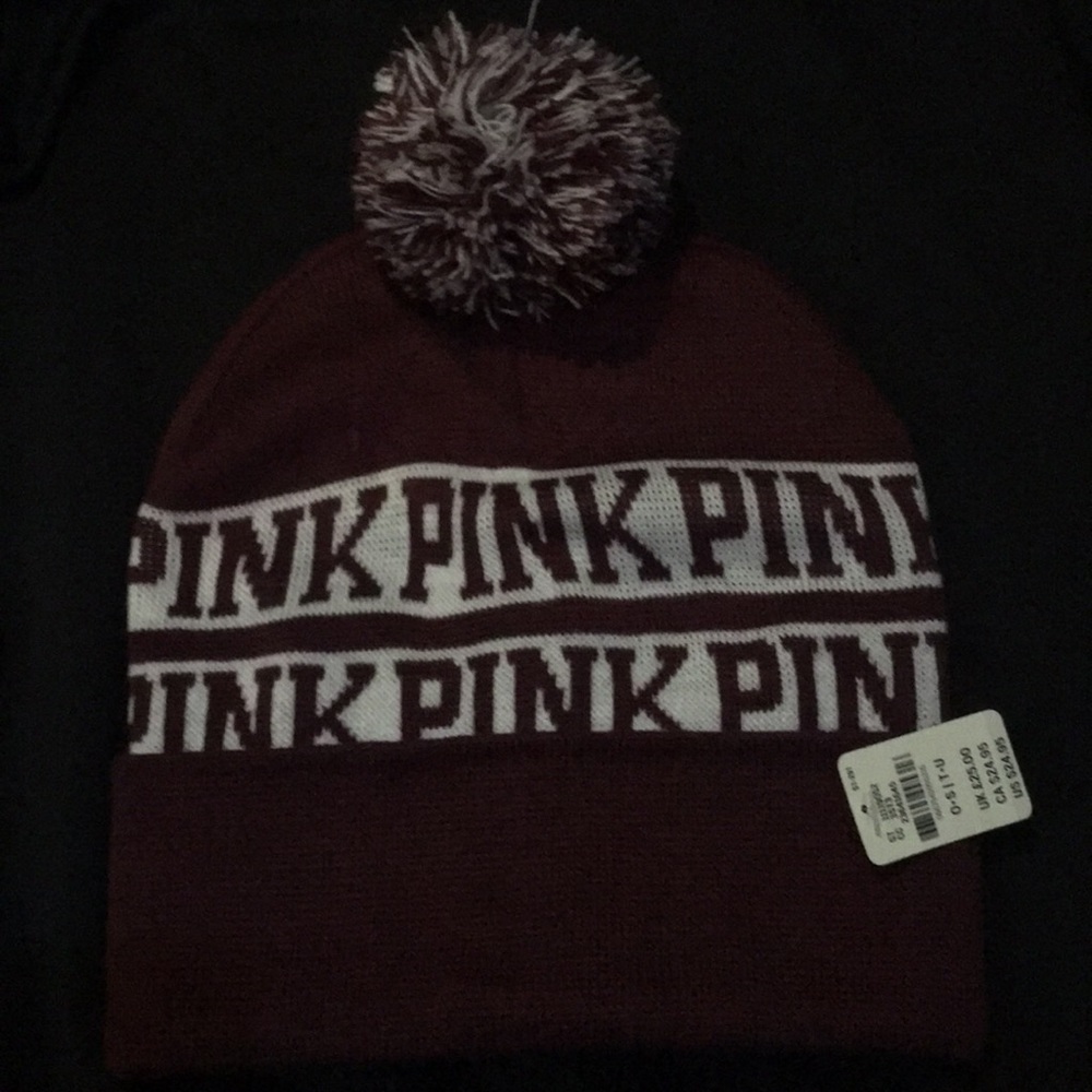 Pink beanie